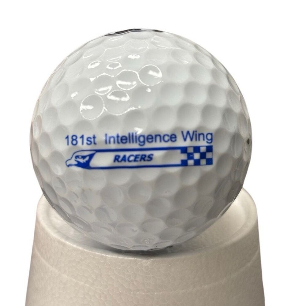 181st Intelligence Wing Racers Logo Top Flite XL Distance Golf Ball